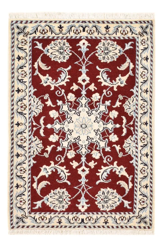 Perserteppich - Nain - 93 x 61 cm - rot