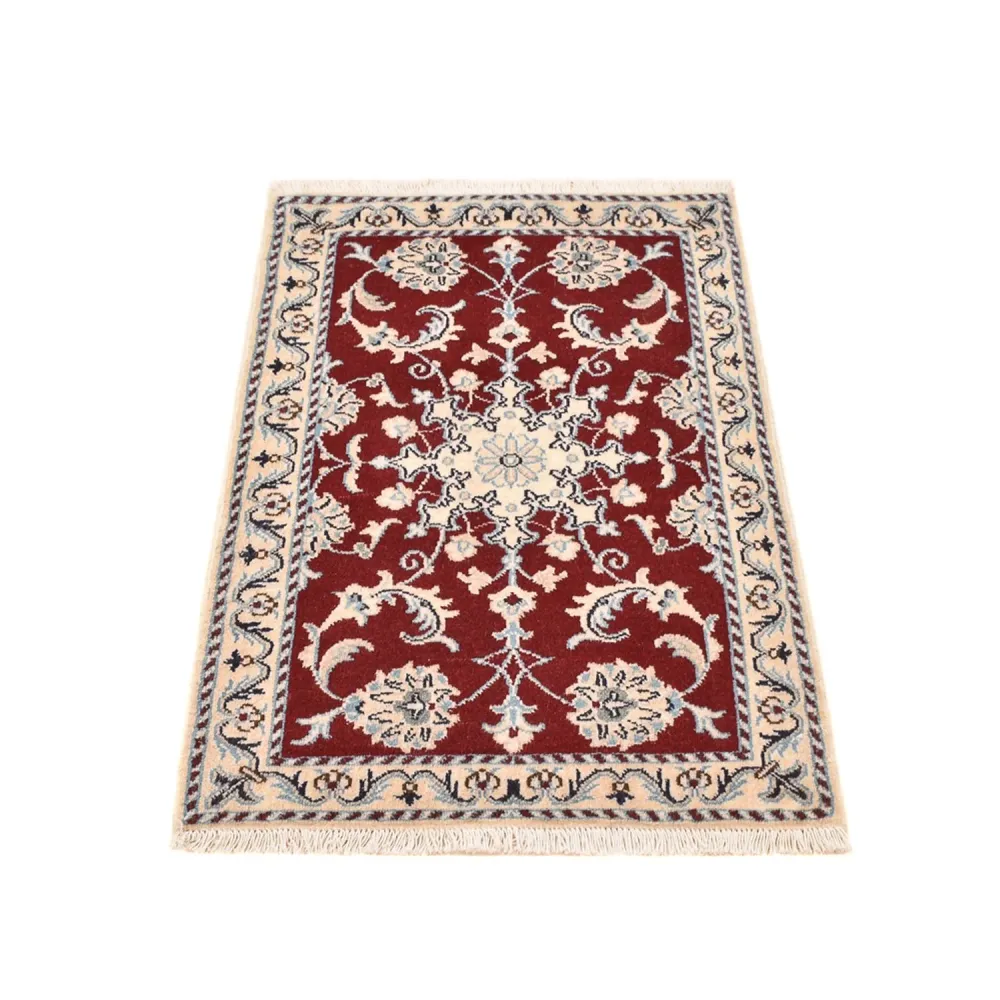 Perserteppich - Nain - 93 x 61 cm - rot