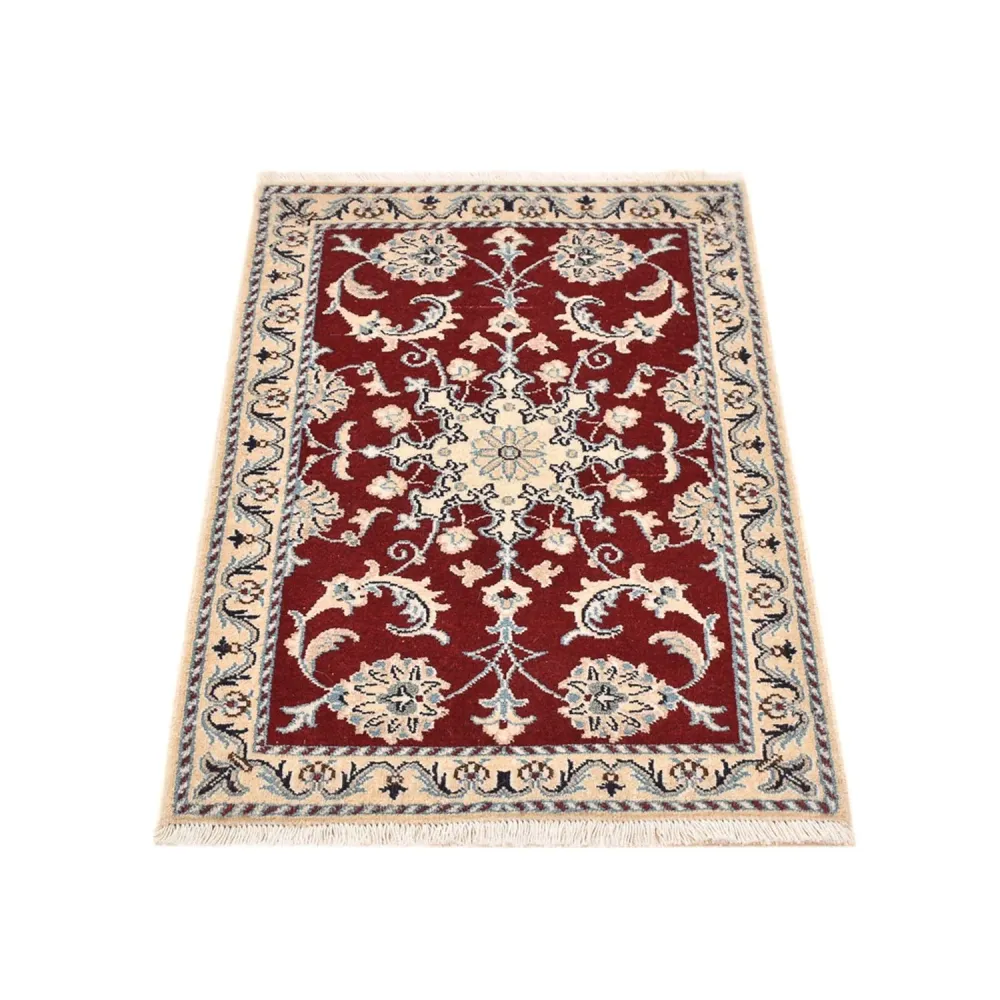 Perserteppich - Nain - 96 x 61 cm - rot