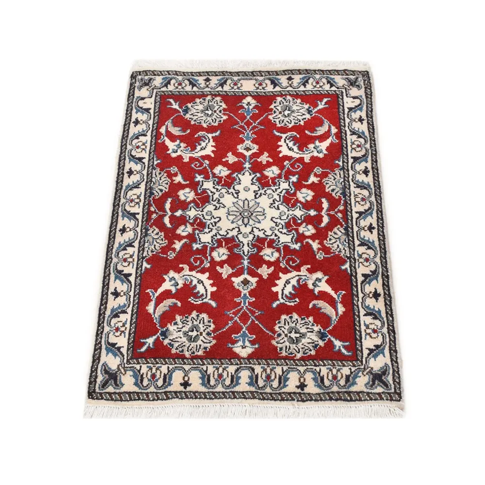 Perserteppich - Nain - 89 x 57 cm - rot