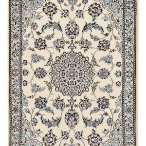 Perserteppich - Nain - Royal - 109 x 69 cm - hellgrau