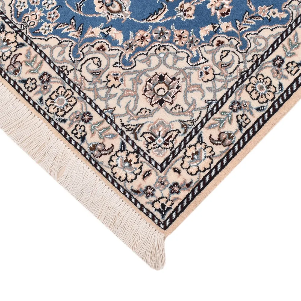 Perserteppich - Nain - Royal - 127 x 90 cm - blau
