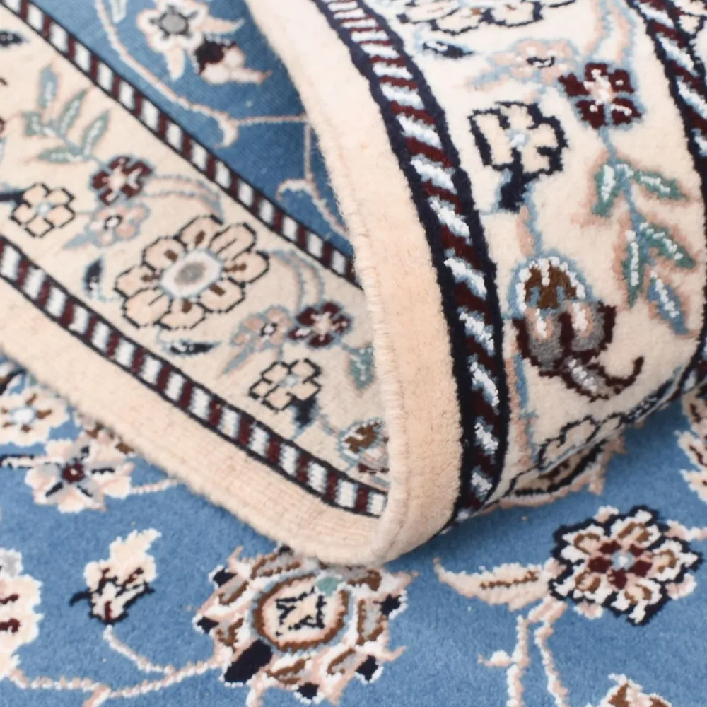 Perserteppich - Nain - Royal - 127 x 90 cm - blau