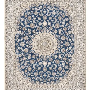 Perserteppich - Nain - Royal - 199 x 149 cm - blau