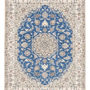 Perserteppich - Nain - Royal - 202 x 151 cm - blau