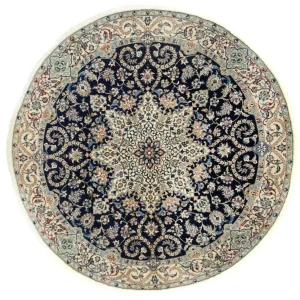 Perserteppich - Nain - Royal 210 x 210 cm Runder Teppich