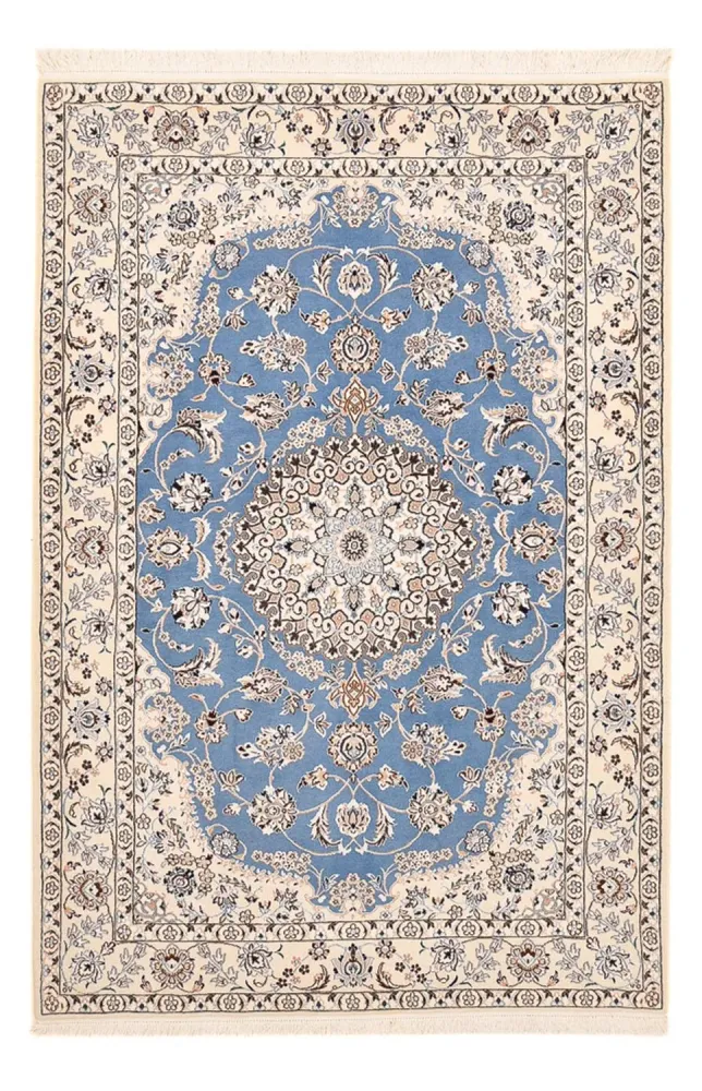 Perserteppich - Nain - Royal - 242 x 158 cm - blau