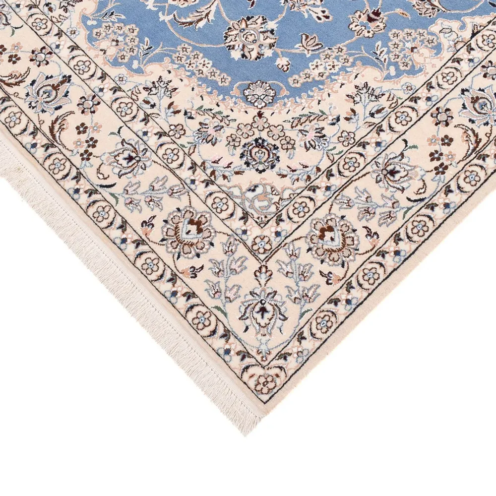 Perserteppich - Nain - Royal - 242 x 158 cm - blau