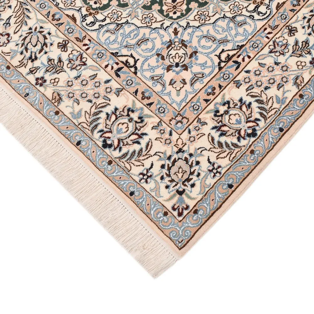 Perserteppich - Nain - Royal - 255 x 159 cm - dunkelgrün
