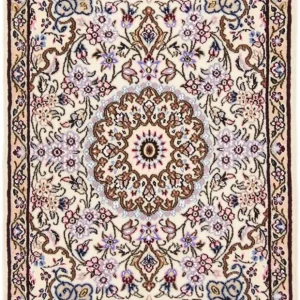 Perserteppich - Nain - Royal - 90 x 60 cm - beige