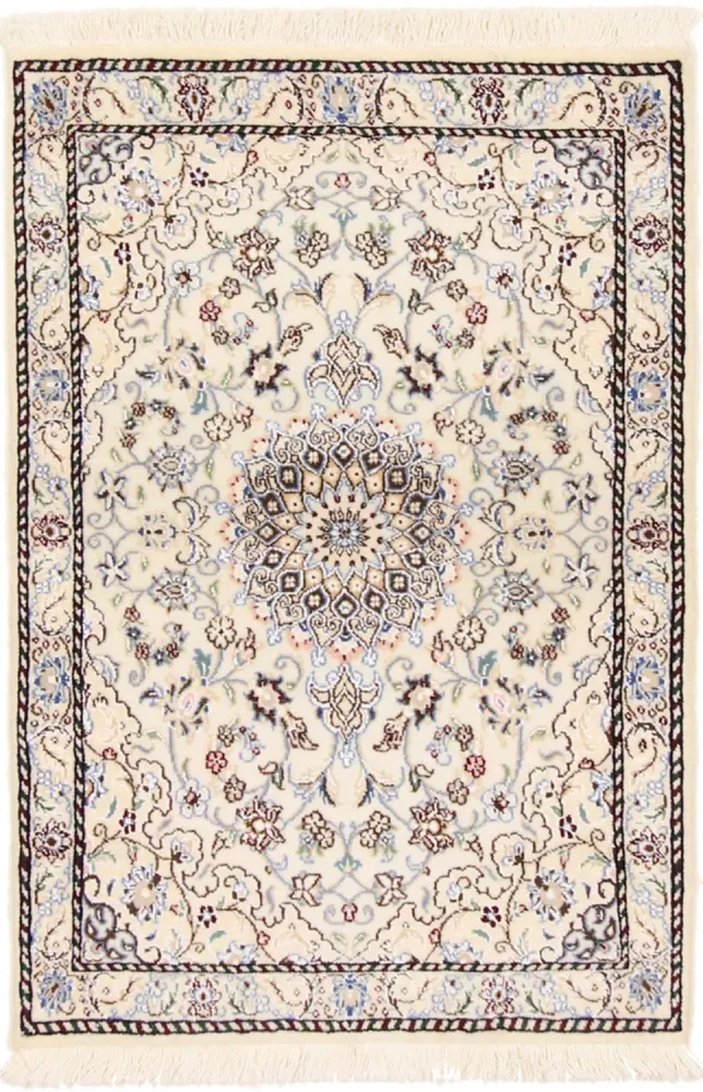 Perserteppich - Nain - Royal - 90 x 60 cm - beige