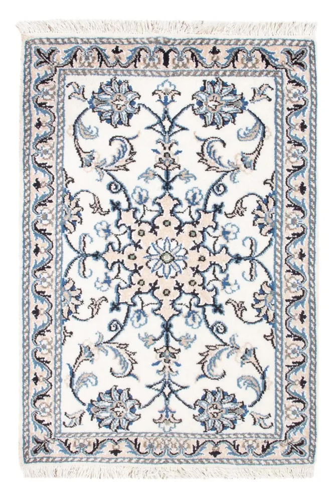 Perserteppich - Nain - Royal - 90 x 60 cm - creme