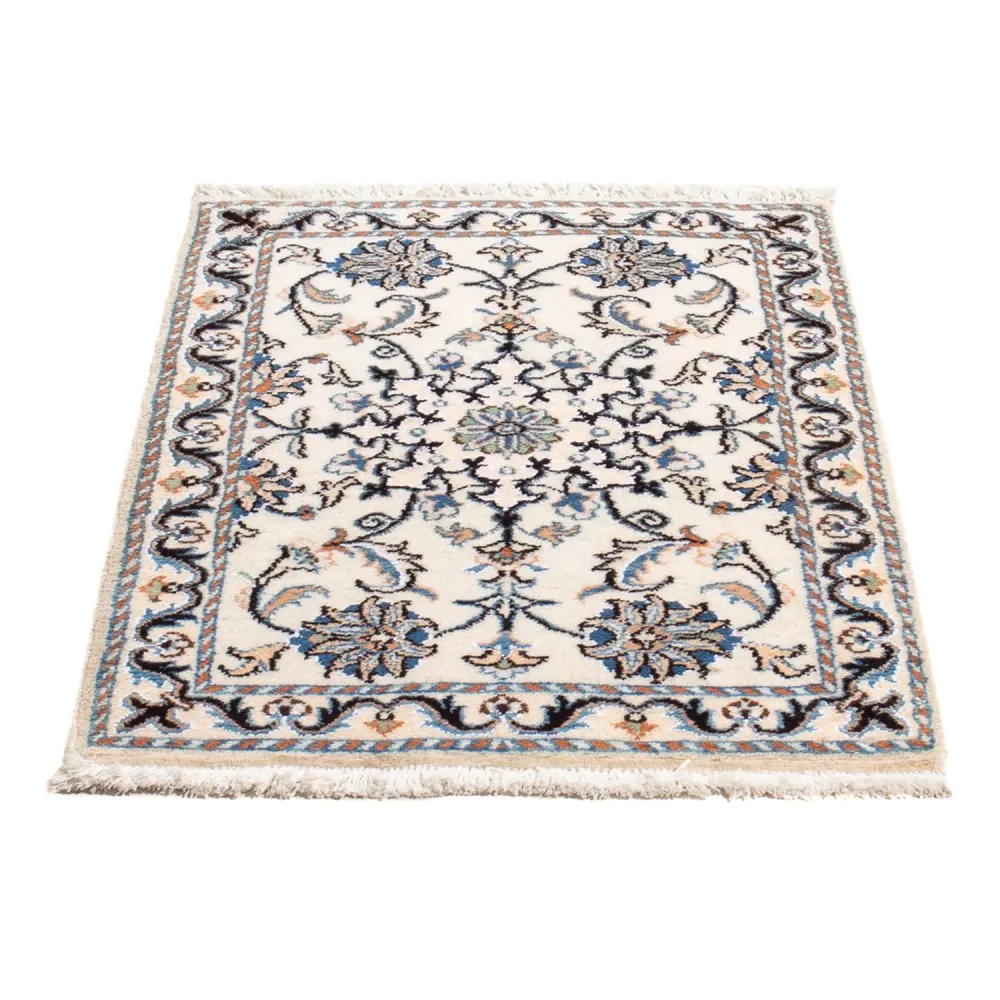 Perserteppich - Nain - Royal - 90 x 60 cm - creme