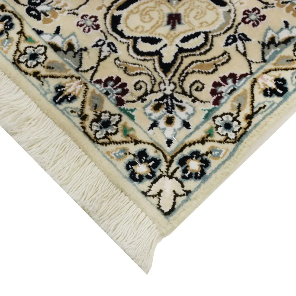 Perserteppich - Nain - Royal - 90 x 60 cm - dunkelblau