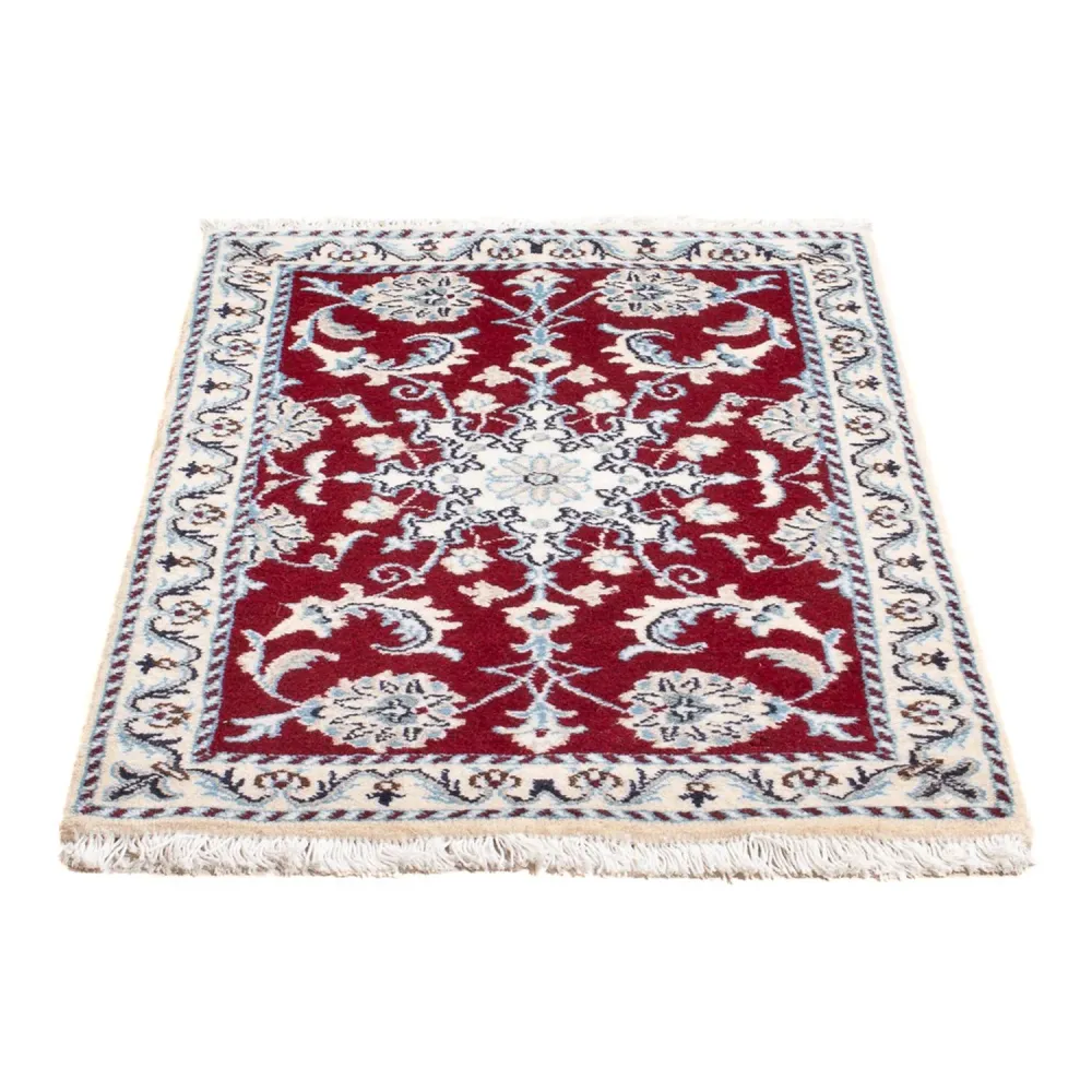 Perserteppich - Nain - Royal - 90 x 60 cm - rot