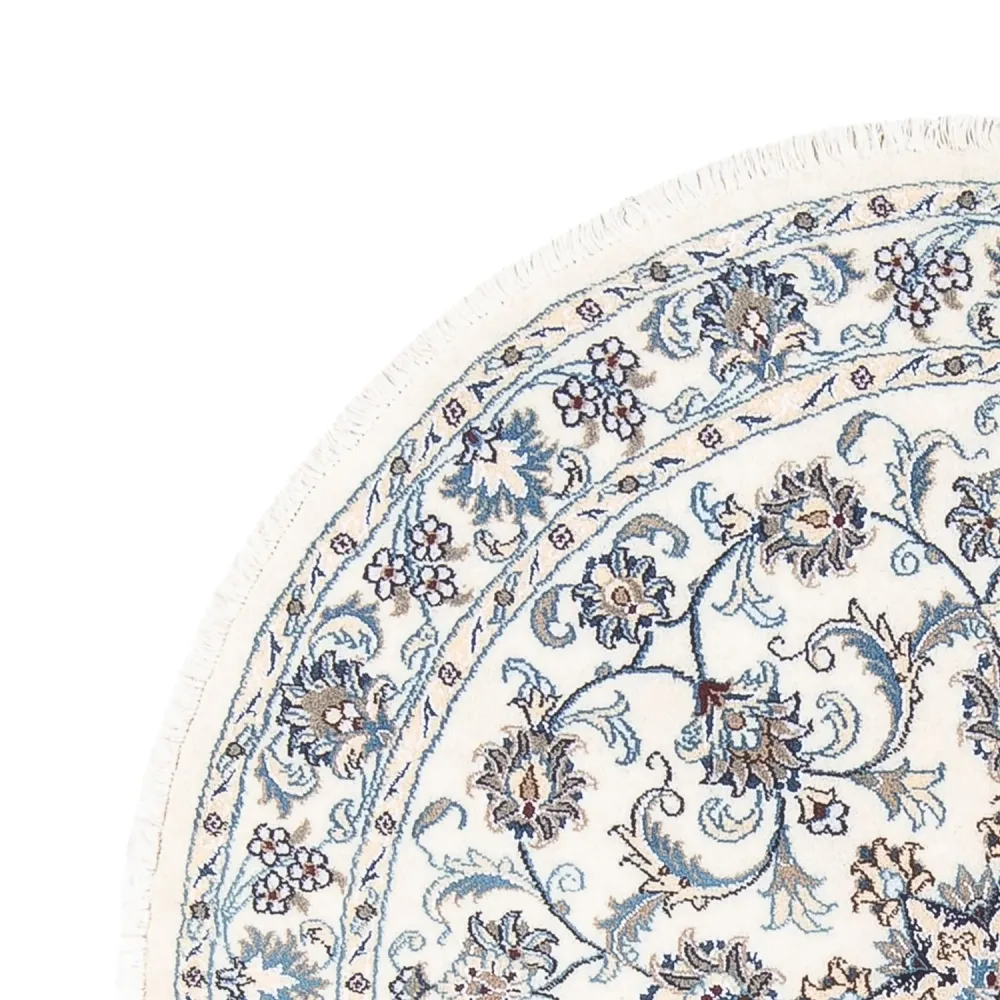 Perserteppich - Nain rund - 150 x 150 cm - creme