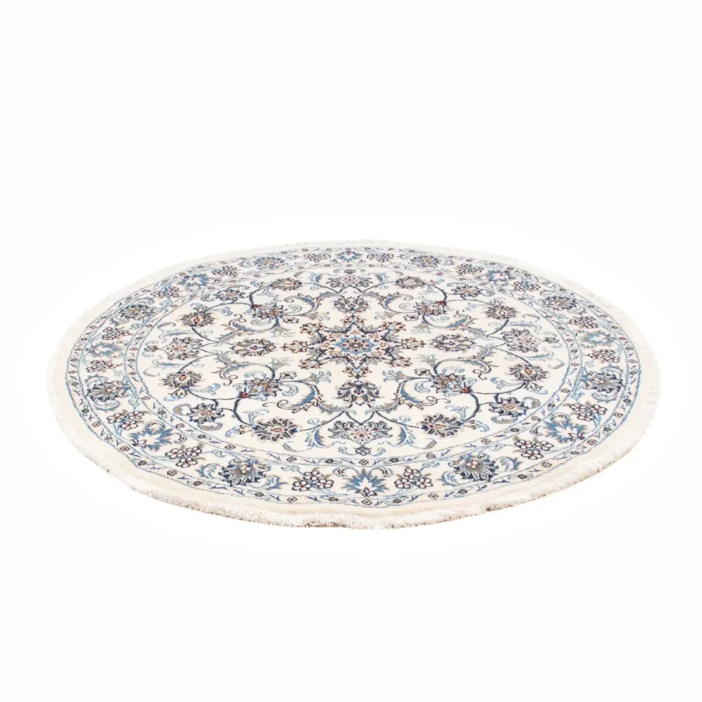 Perserteppich - Nain rund - 150 x 150 cm - creme