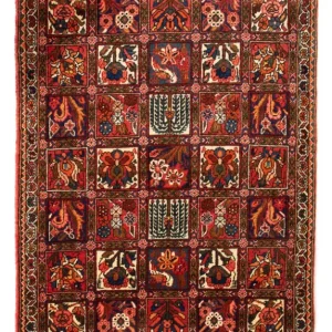 Perserteppich - Nomadic - 100 x 64 cm - mehrfarbig