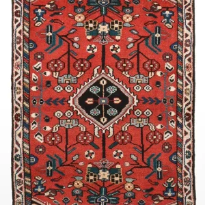 Perserteppich - Nomadic - 105 x 63 cm - rot