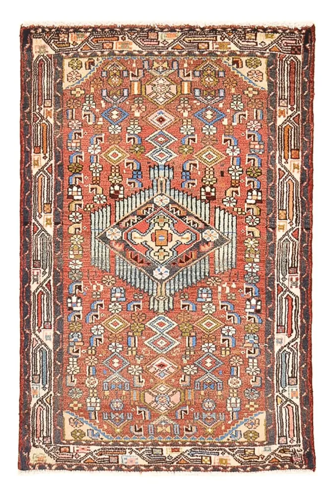 Perserteppich - Nomadic - 110 x 74 cm - mehrfarbig