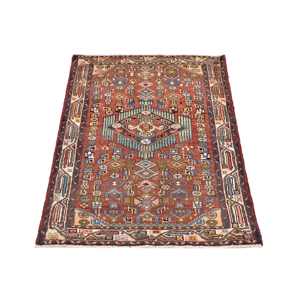 Perserteppich - Nomadic - 110 x 74 cm - mehrfarbig