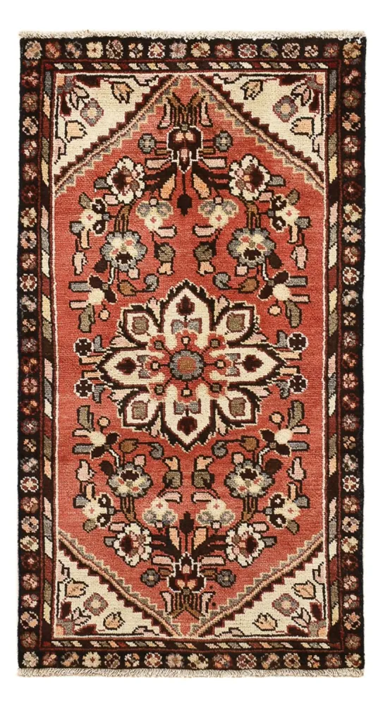 Perserteppich - Nomadic - 120 x 65 cm - hellrot