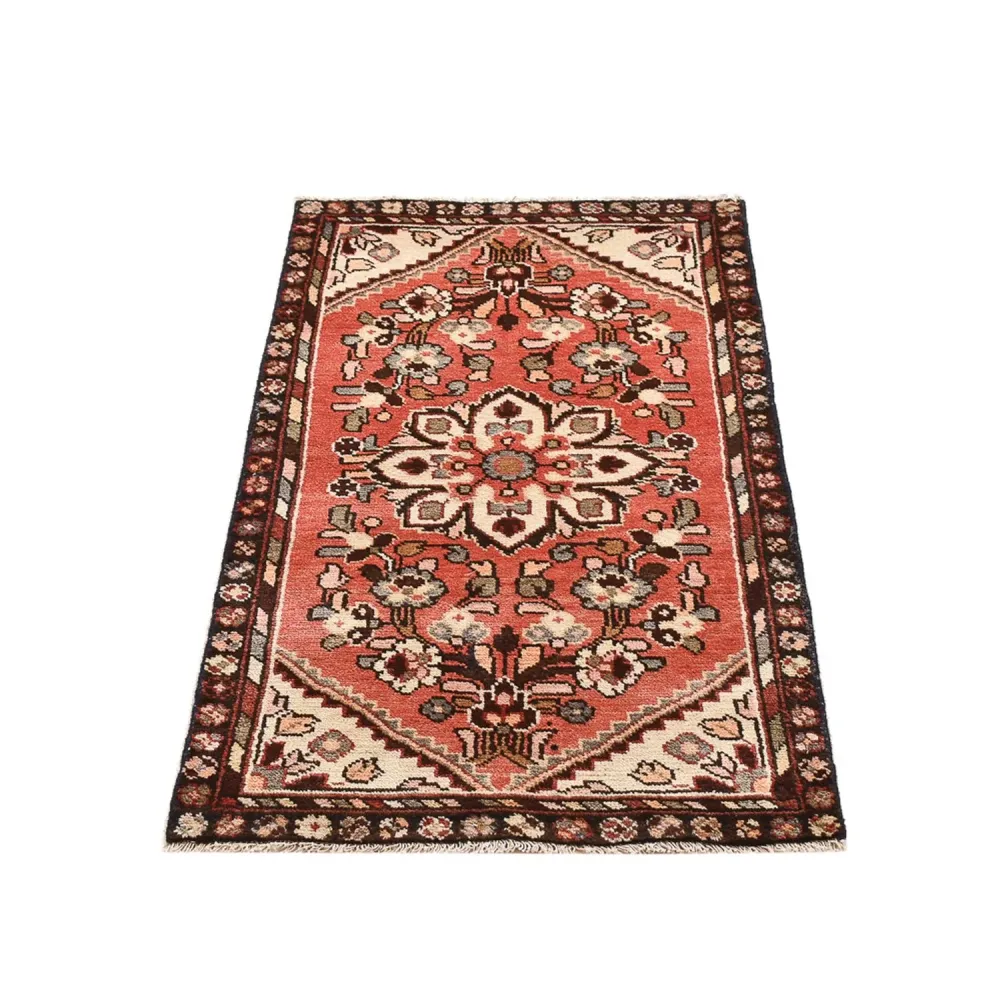 Perserteppich - Nomadic - 120 x 65 cm - hellrot