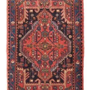 Perserteppich - Nomadic 120 x 88 cm - hellrot