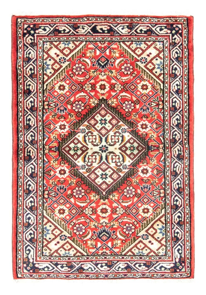 Perserteppich - Nomadic 120 x 83 cm - rot