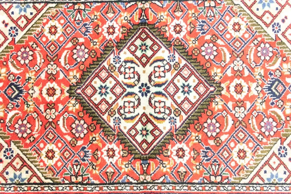Perserteppich - Nomadic 120 x 83 cm - rot