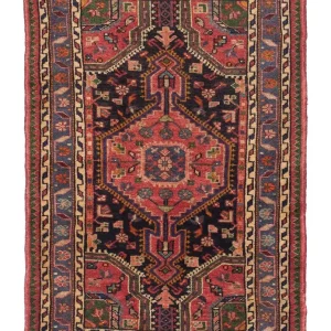 Perserteppich - Nomadic 122 x 82 cm - hellrot