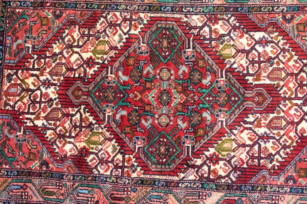 Perserteppich - Nomadic 122 x 80 cm - rot