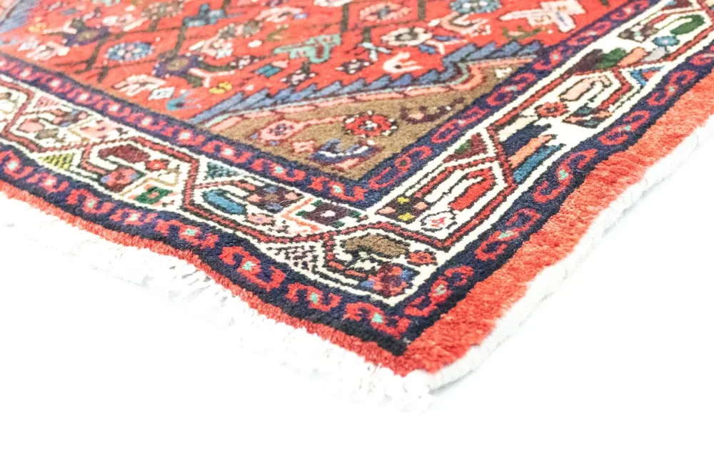 Perserteppich - Nomadic 122 x 85 cm - rot