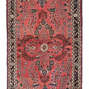Perserteppich - Nomadic 123 x 77 cm - hellrot