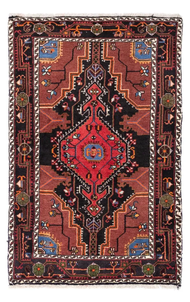 Perserteppich - Nomadic 125 x 79 cm - dunkelblau