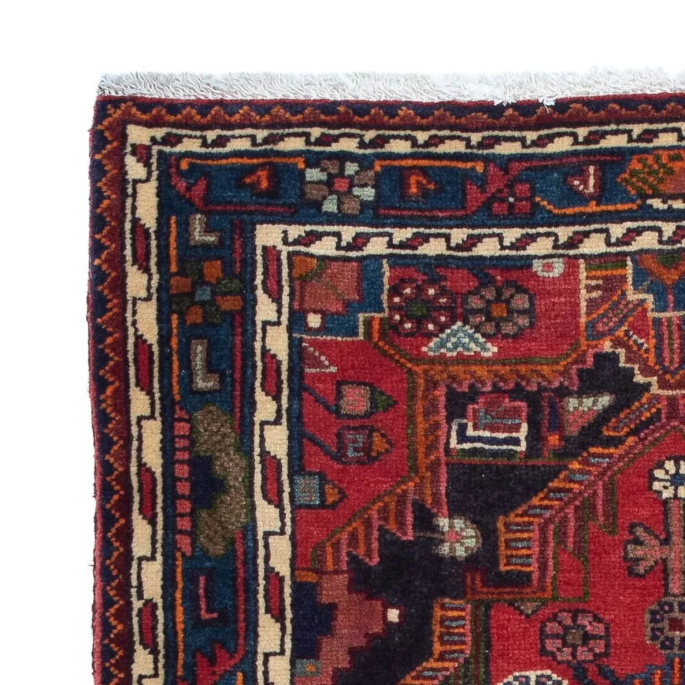 Perserteppich - Nomadic 125 x 90 cm - dunkelrot