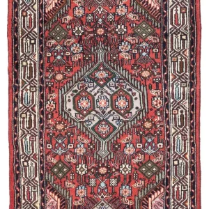 Perserteppich - Nomadic 125 x 80 cm - hellrot