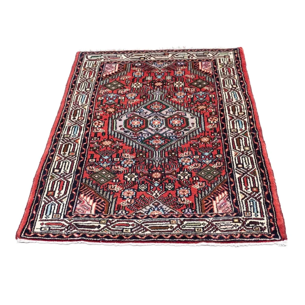 Perserteppich - Nomadic 125 x 80 cm - hellrot