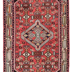 Perserteppich - Nomadic 125 x 80 cm - rot