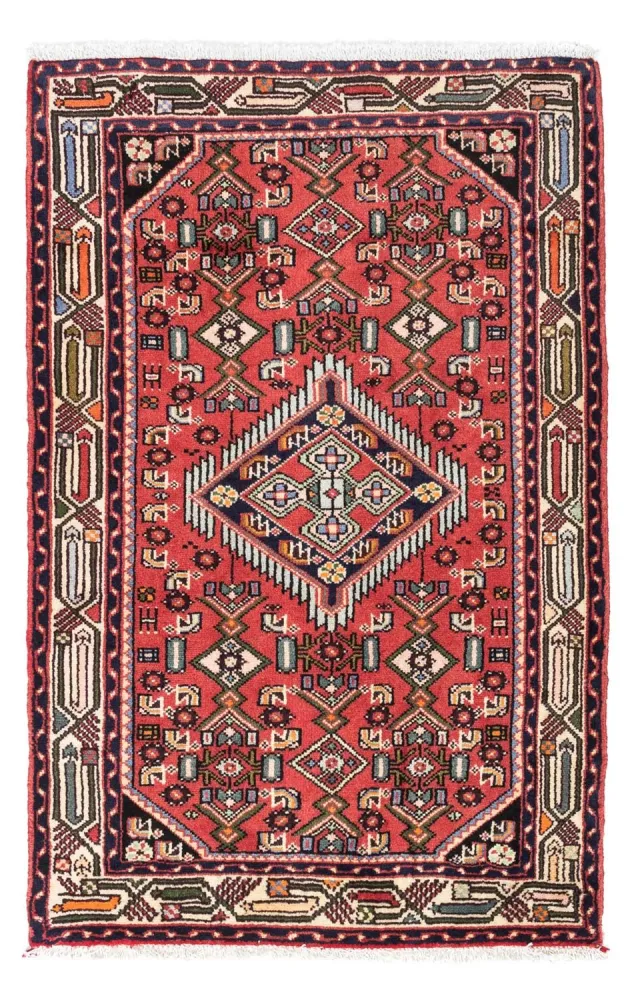 Perserteppich - Nomadic 125 x 80 cm - rot