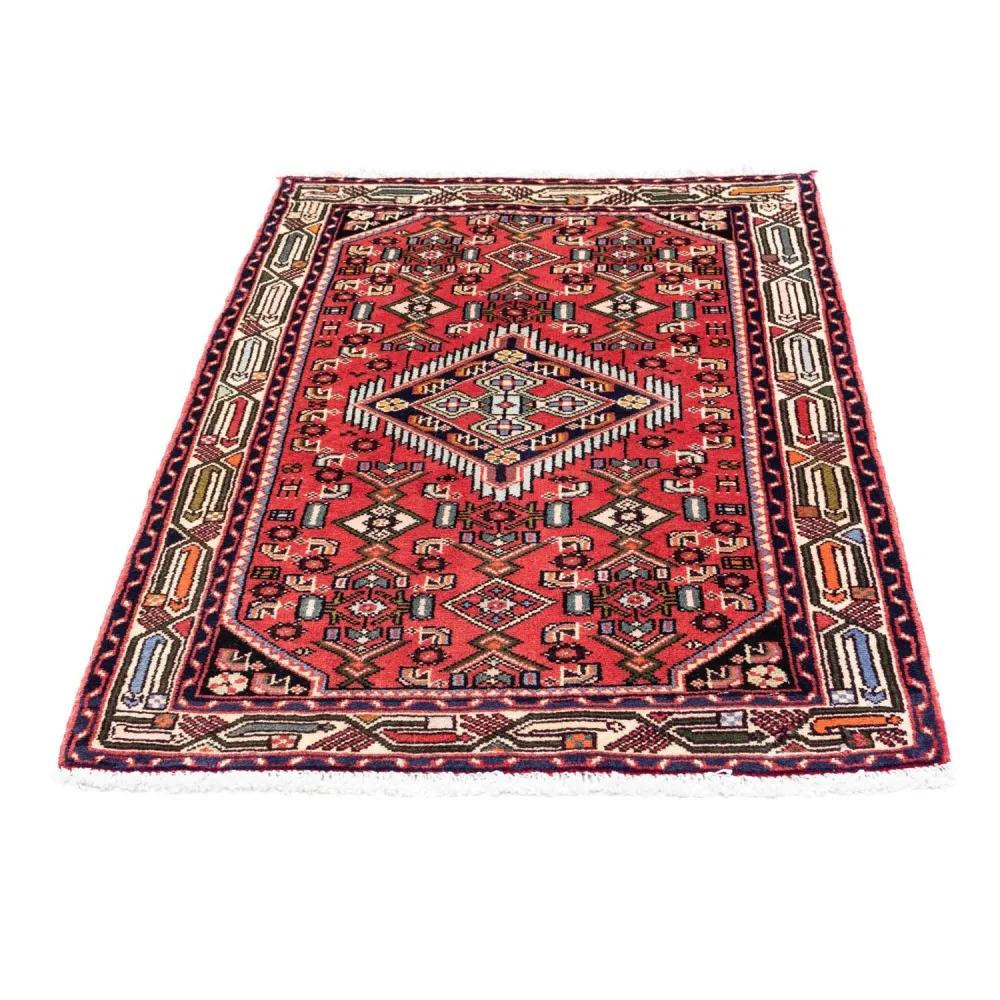 Perserteppich - Nomadic 125 x 80 cm - rot