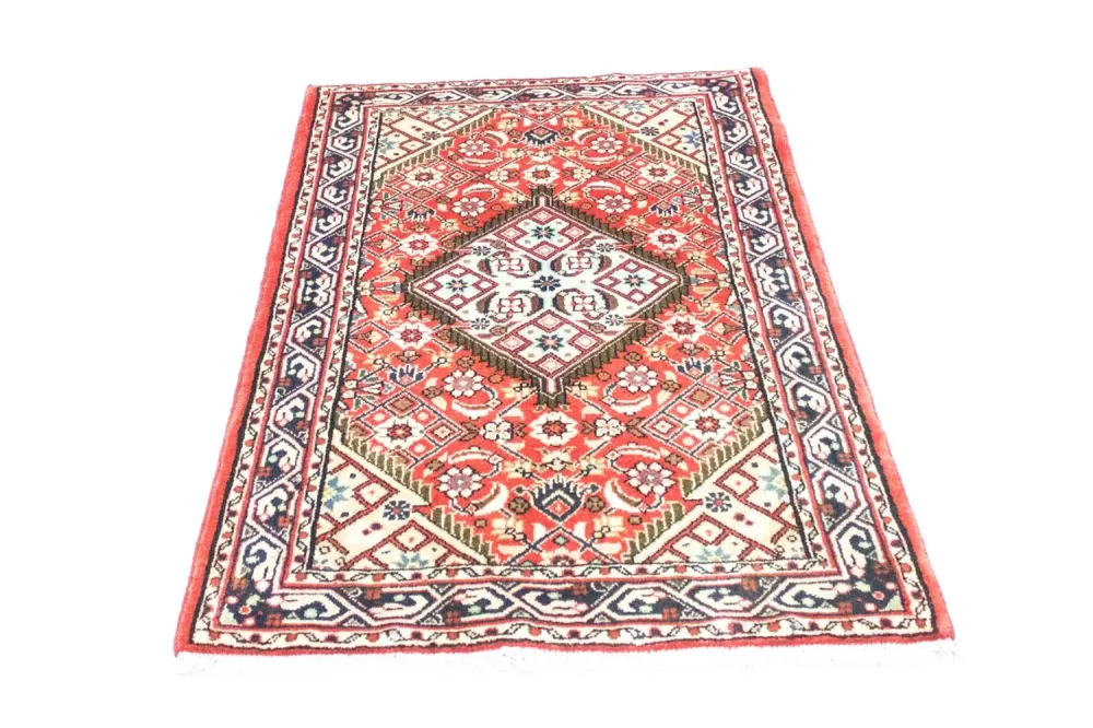 Perserteppich - Nomadic 125 x 87 cm - rot