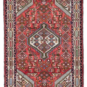 Perserteppich - Nomadic 125 x 80 cm - rot