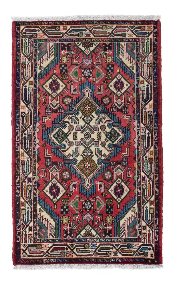 Perserteppich - Nomadic 125 x 77 cm - rot