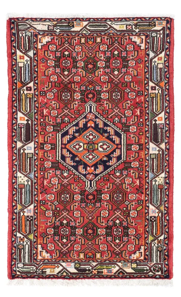 Perserteppich - Nomadic 125 x 80 cm - rot