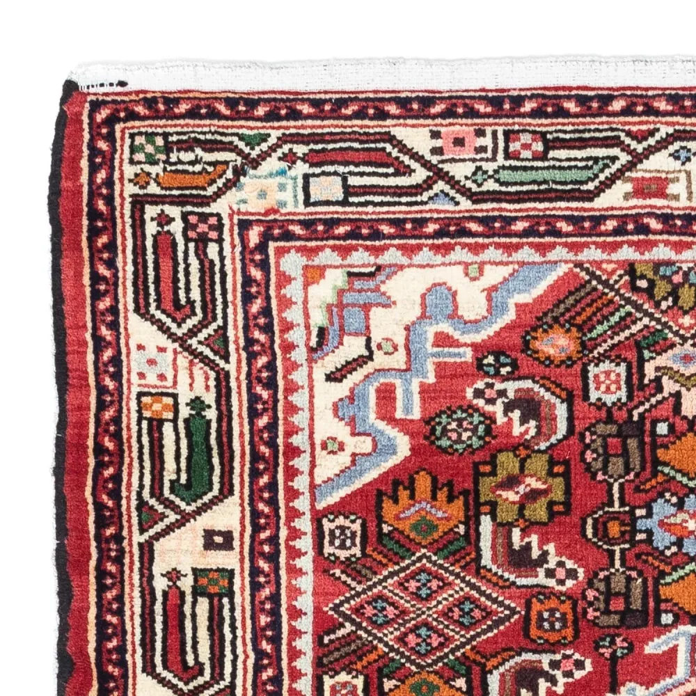 Perserteppich - Nomadic 125 x 80 cm - rot