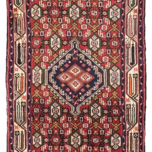 Perserteppich - Nomadic 125 x 80 cm - rot