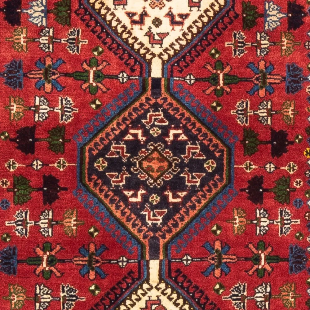 Perserteppich - Nomadic - 127 x 80 cm - rot