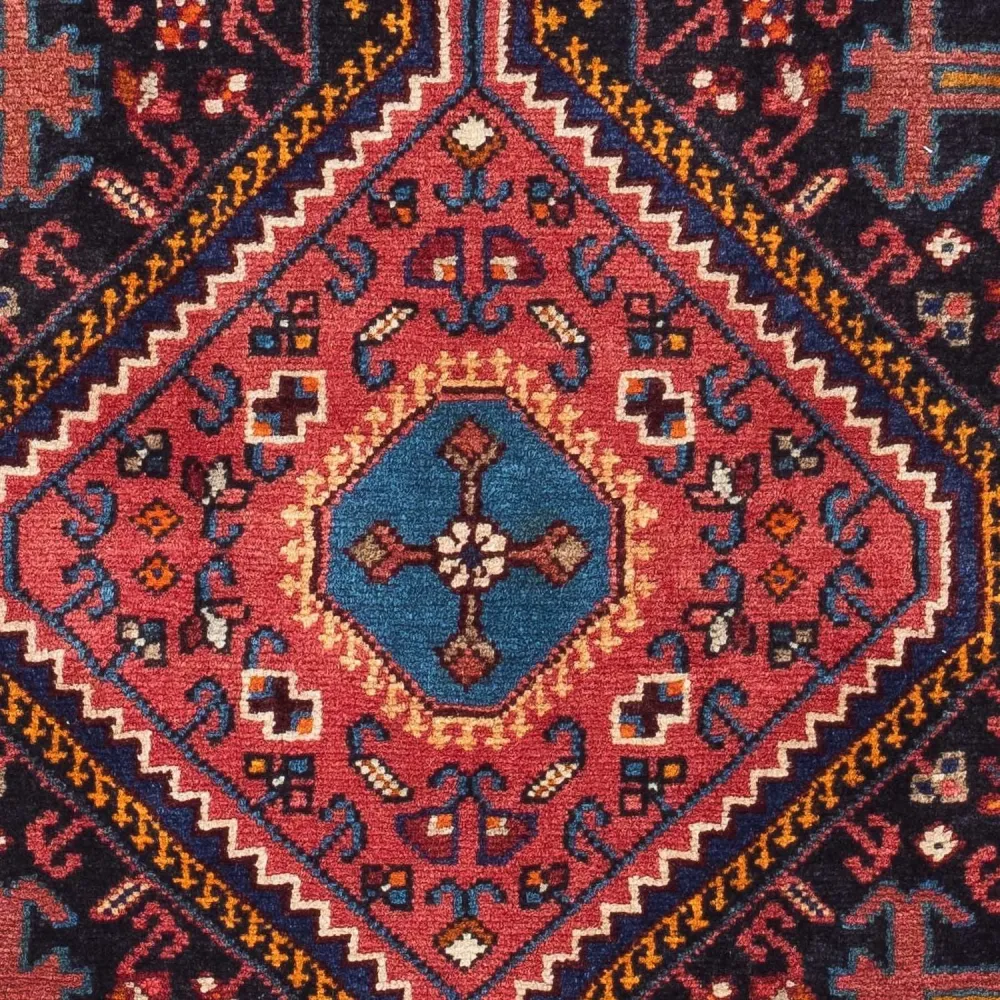Perserteppich - Nomadic 128 x 82 cm - dunkelblau