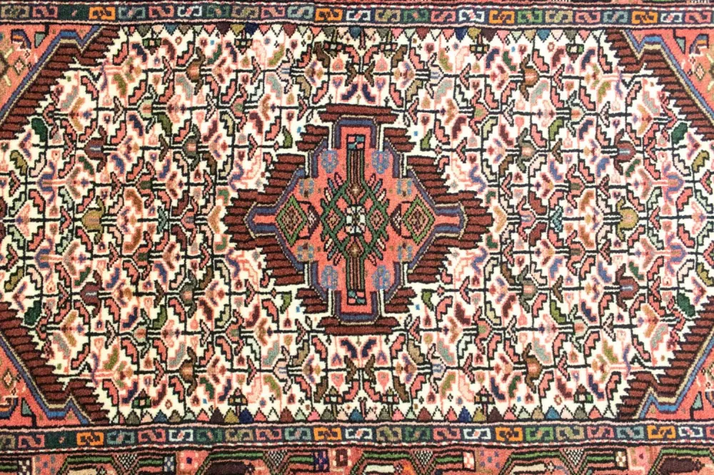 Perserteppich - Nomadic 130 x 90 cm - beige